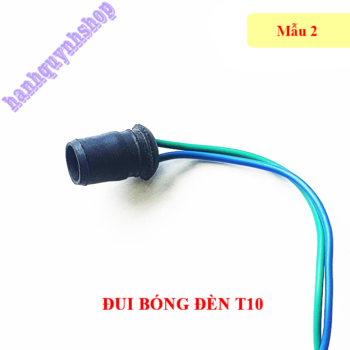 Đui bóng đèn T10 xi nhan, soi biển, demi, báo số ô tô xe máy