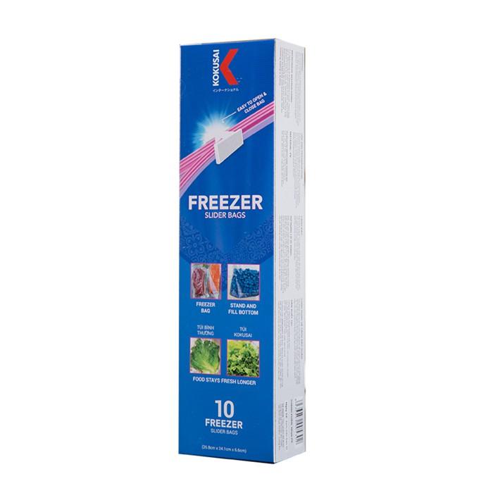 Túi Freezer Kokusai 26.8x24.1x6.6cm (10 Túi/ hộp)