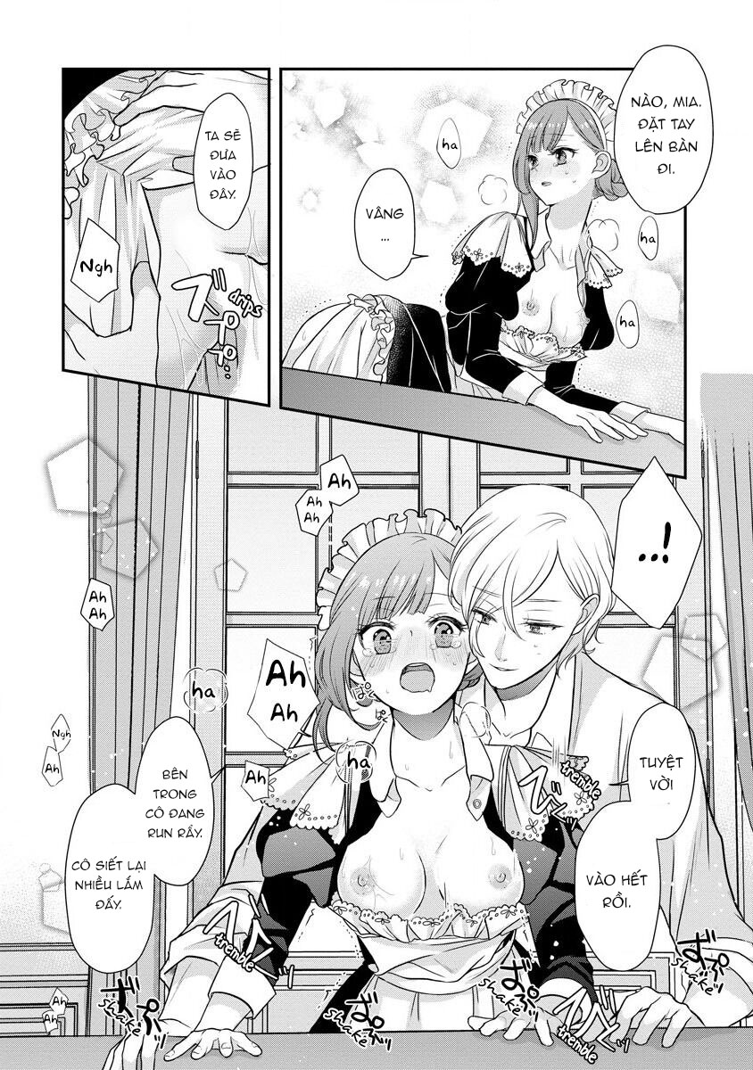 cô hầu dễ thương cùng chàng quý tộc điển trai chapter 2.2 6