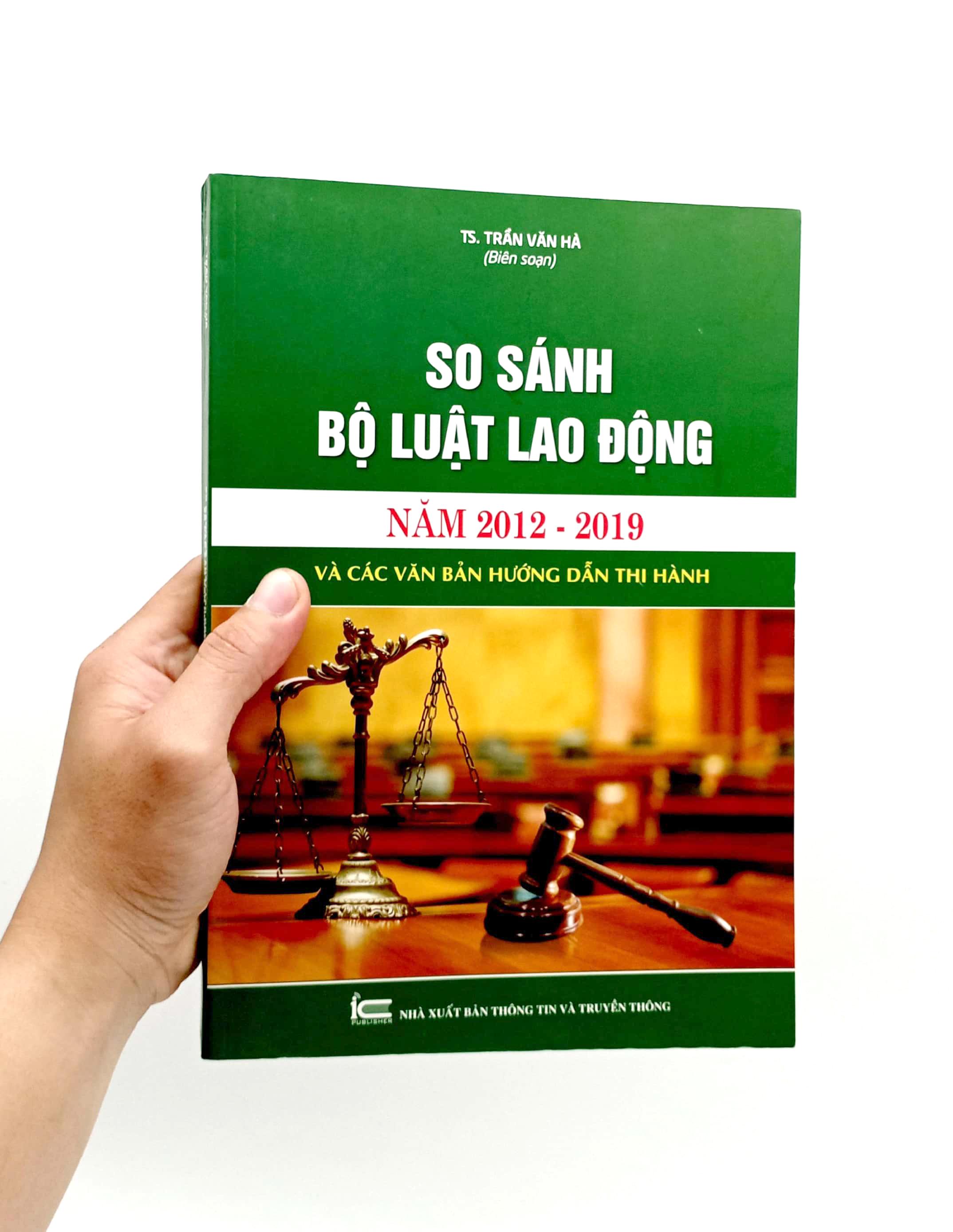 So Sánh Bộ Luật Lao Động Năm 2012-2019 Và Các Văn Bản Hướng Dẫn Thi Hành
