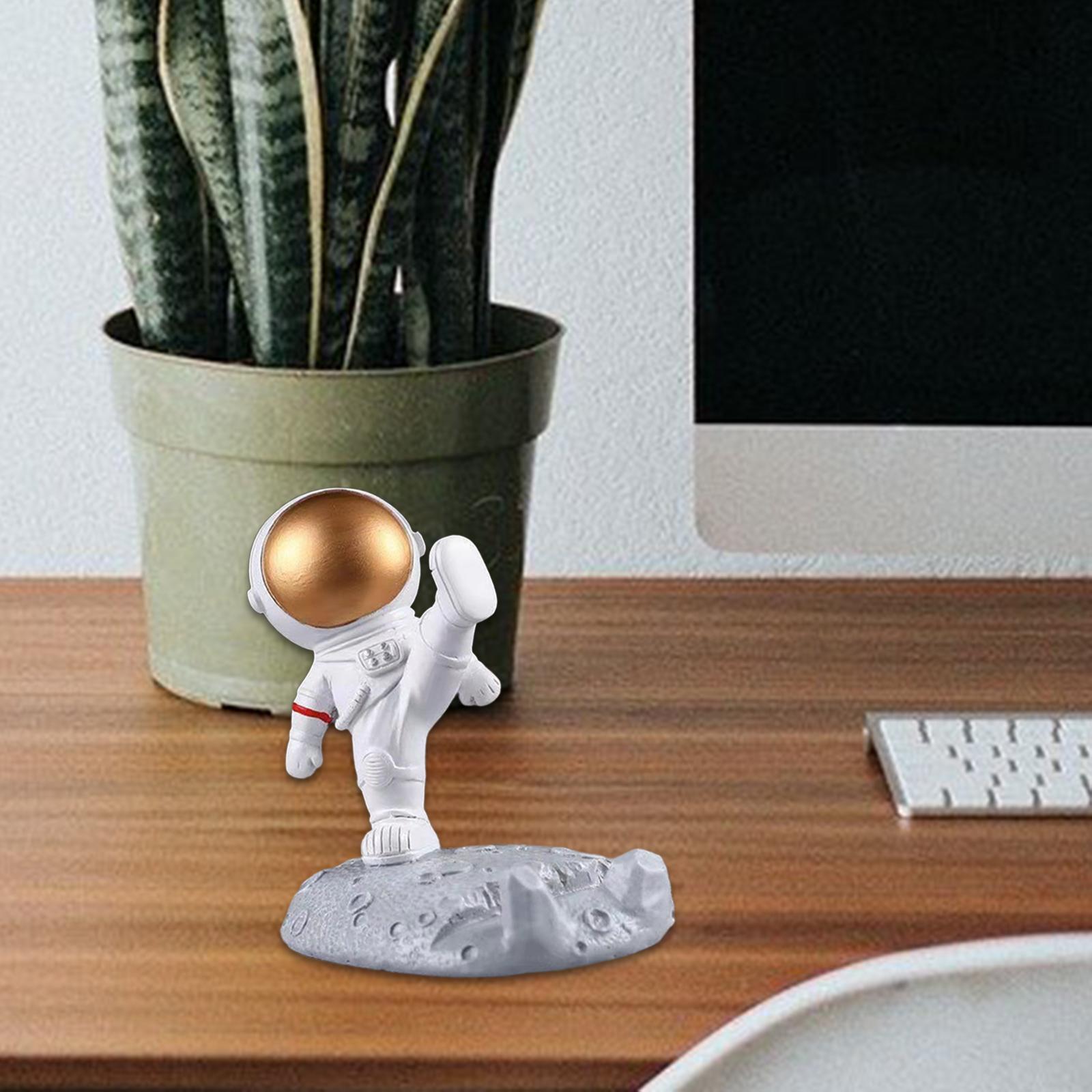 MagiDeal Universal Mobile Phone Holder Smartphone Resin Statue Decoration