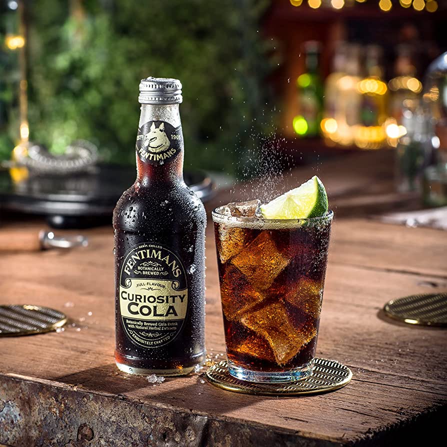 Fentimans Tonic Curiosity Cola Nước Thảo Mộc Có Ga Vị Cola Anh Quốc Lốc 4 chai x 275ml