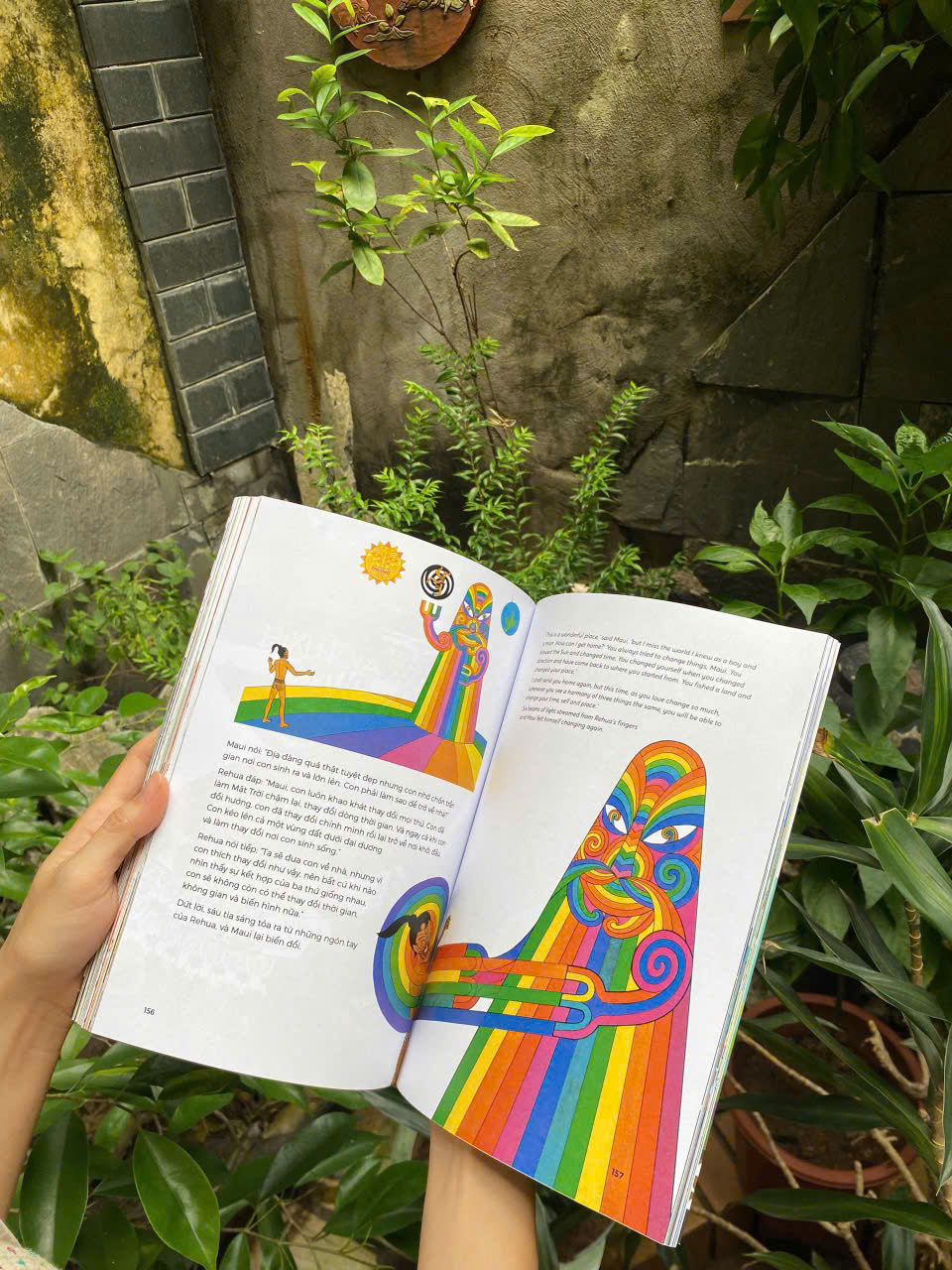 [Truyện song ngữ Anh - Việt] TRUYỆN VỀ MAUI VÀ CÁC THẦN THOẠI MAORI – Peter Gossage – TIMES – NXB Dân trí