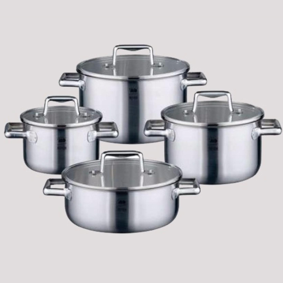 Bộ Nồi Inox 4 Chiếc Elo Multilayer Đáy 3 Lớp