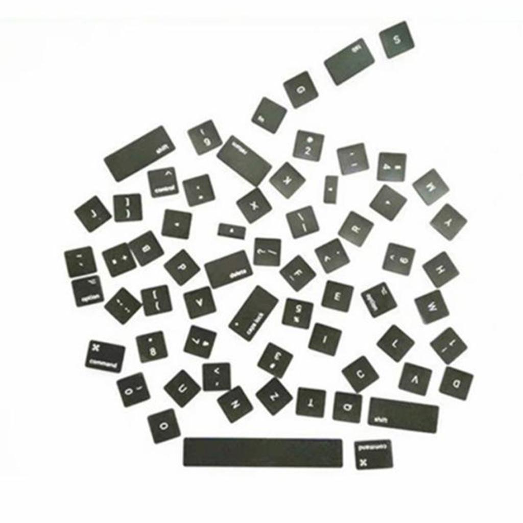 Keyboard US English Keycaps Key Caps For  Pro  13" A1708