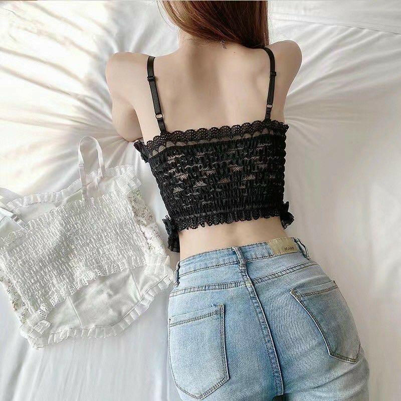 ,Áo hai dây mẫu mới croptop