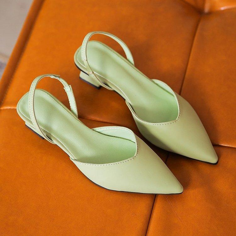 Giày Cao Gót Mũi Nhọn Đế Dày Thời Trang Dành Cho Nữ