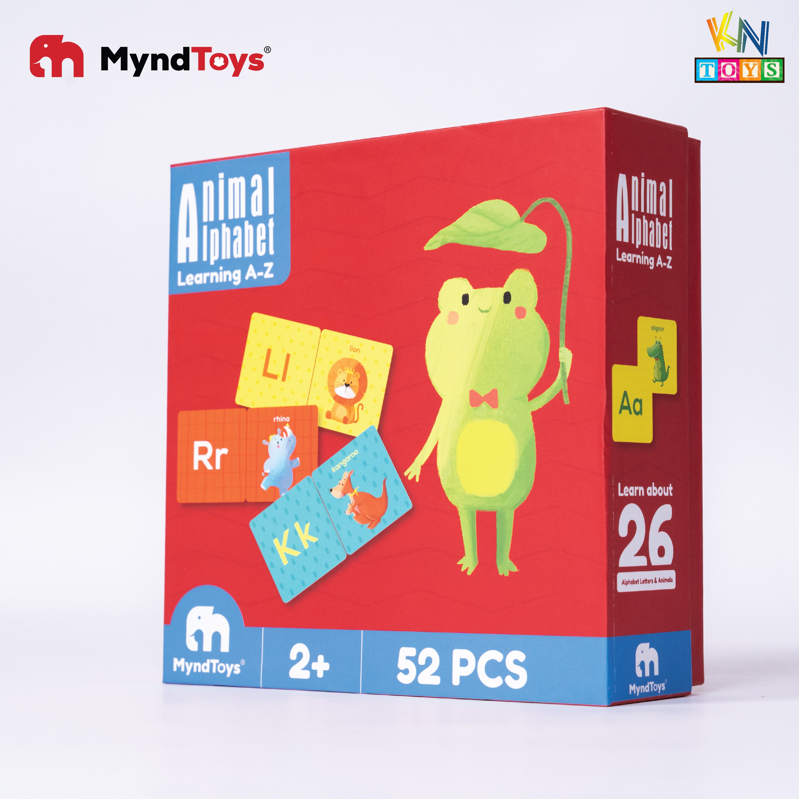 Đồ Chơi Xếp Hình MyndToys - Animal Alphabet - Học chữ cái (Learning A-Z) (Cho Bé Từ 2 Tuổi)