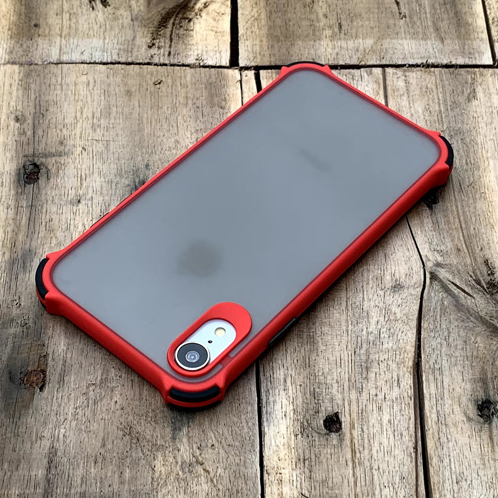 Ốp lưng chống sốc toàn phần dành cho iPhone XR - Màu đỏ