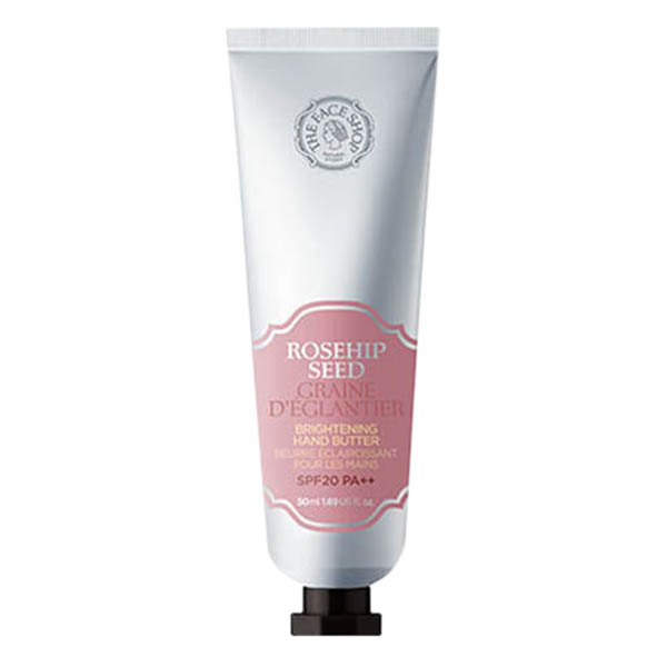 Kem Dưỡng Da Tay The Face Shop Rosehip Seed Brightening Hand Butter SPF 20 PA++ 30500162 (50ml)