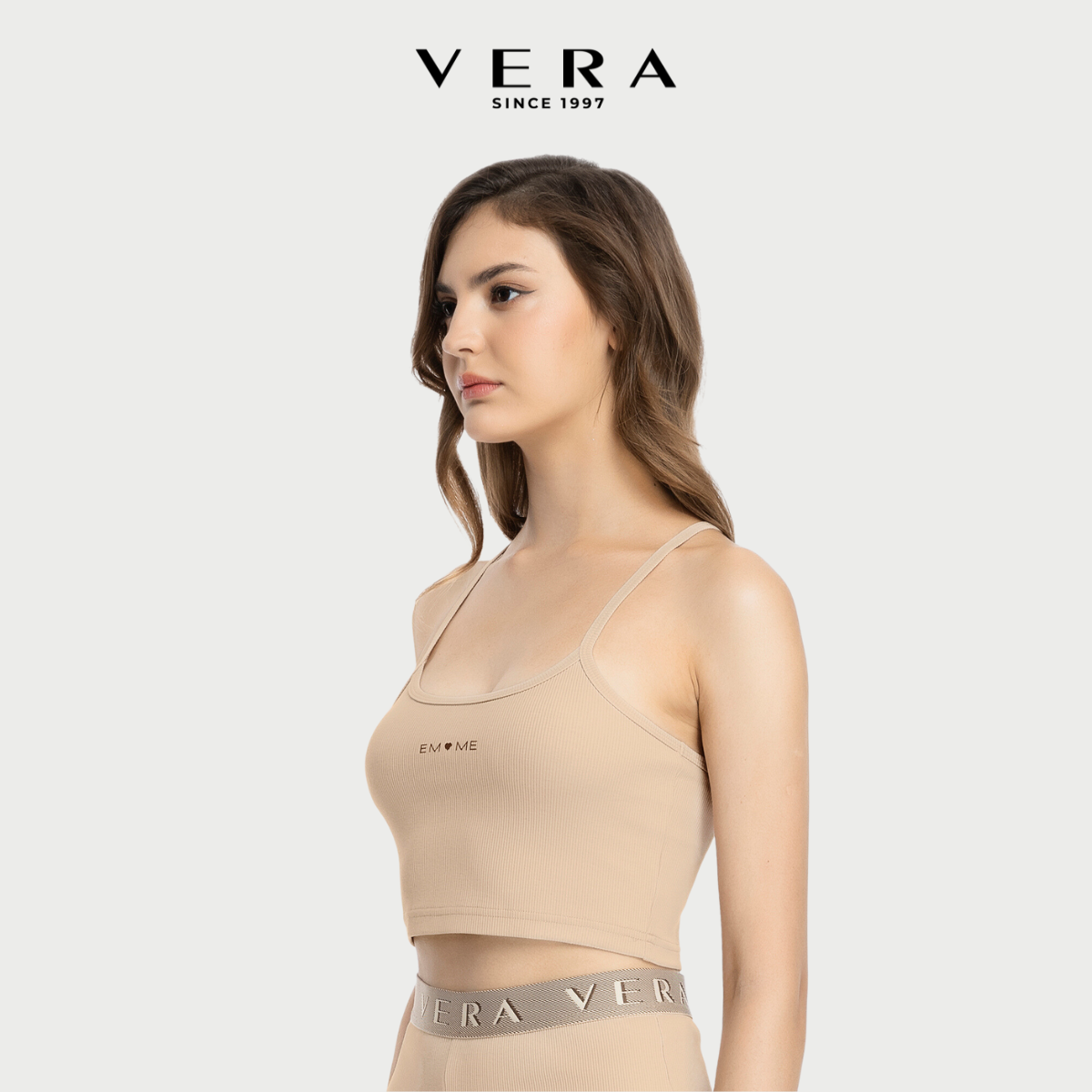 Áo camisole nữ Vera by Chi Pu cotton - C0017