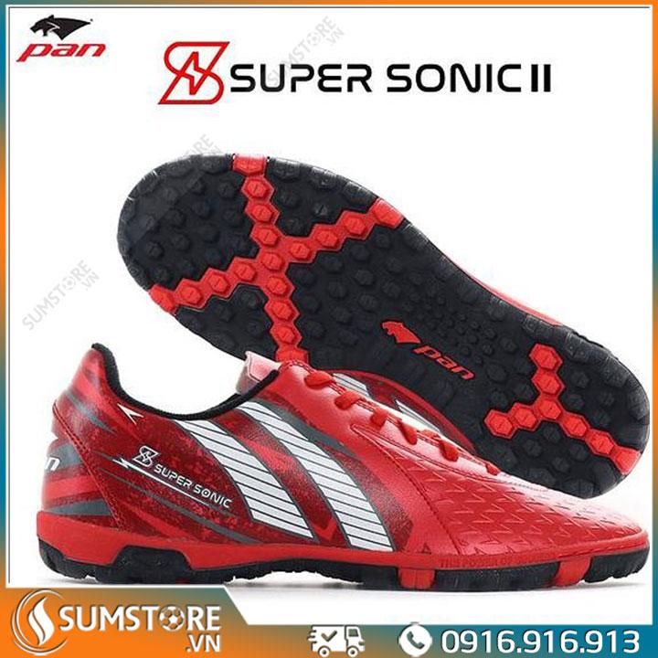 PAN Giày Đá Banh TF Super Sonic II Đỏ - Giày Thể Thao Nam Nữ Rẻ Đẹp Mới Nhất