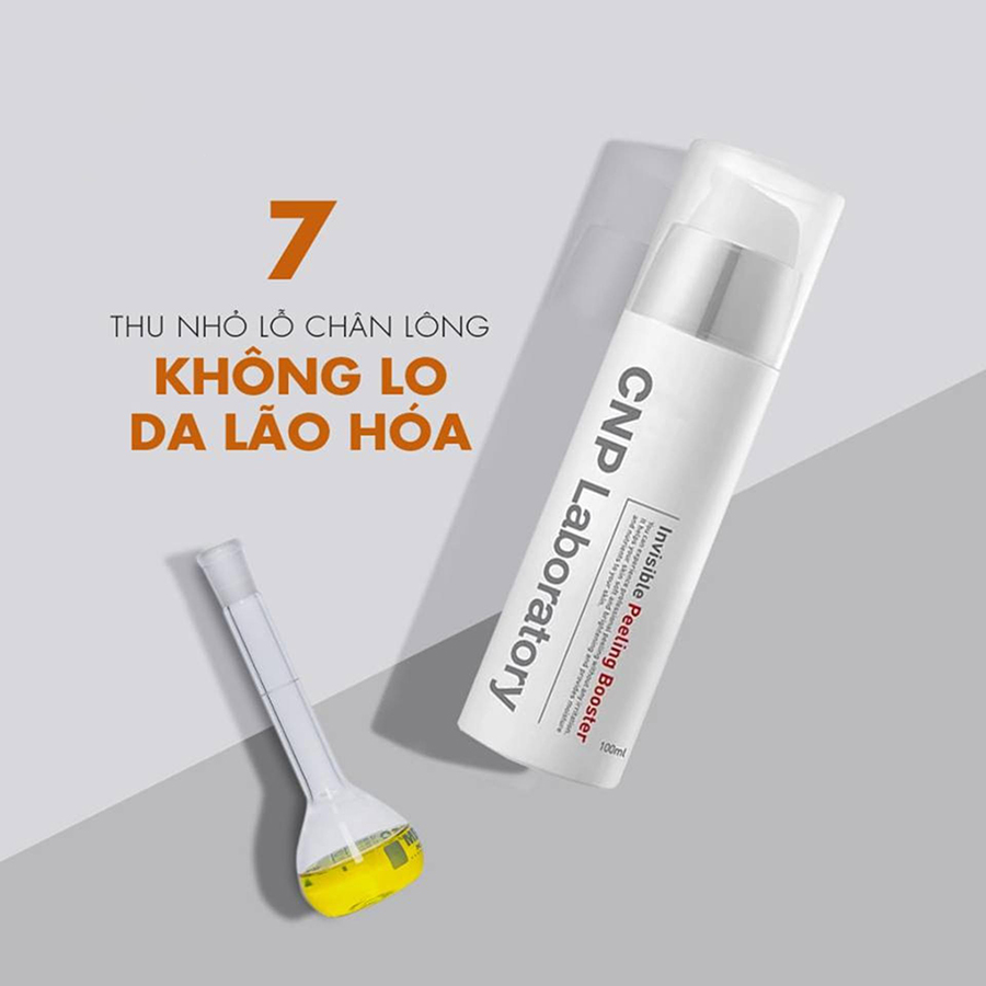 Gel tẩy tế bào chết thế hệ mới với PHA cải thiện da trong 7 ngày CNP Laboratory Invisible Peeling Booster 100ml