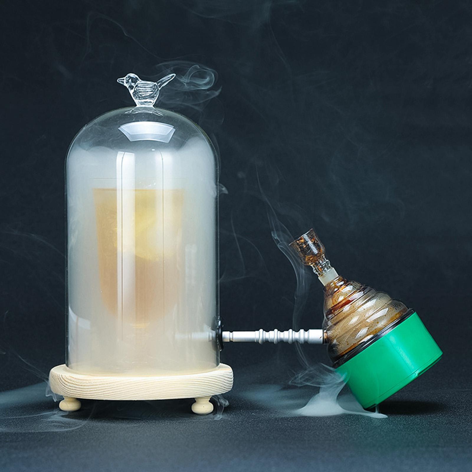 Sharprepublic Mini Smoke Infuser with Wood Chips Smoky Flavours for Bar Steak