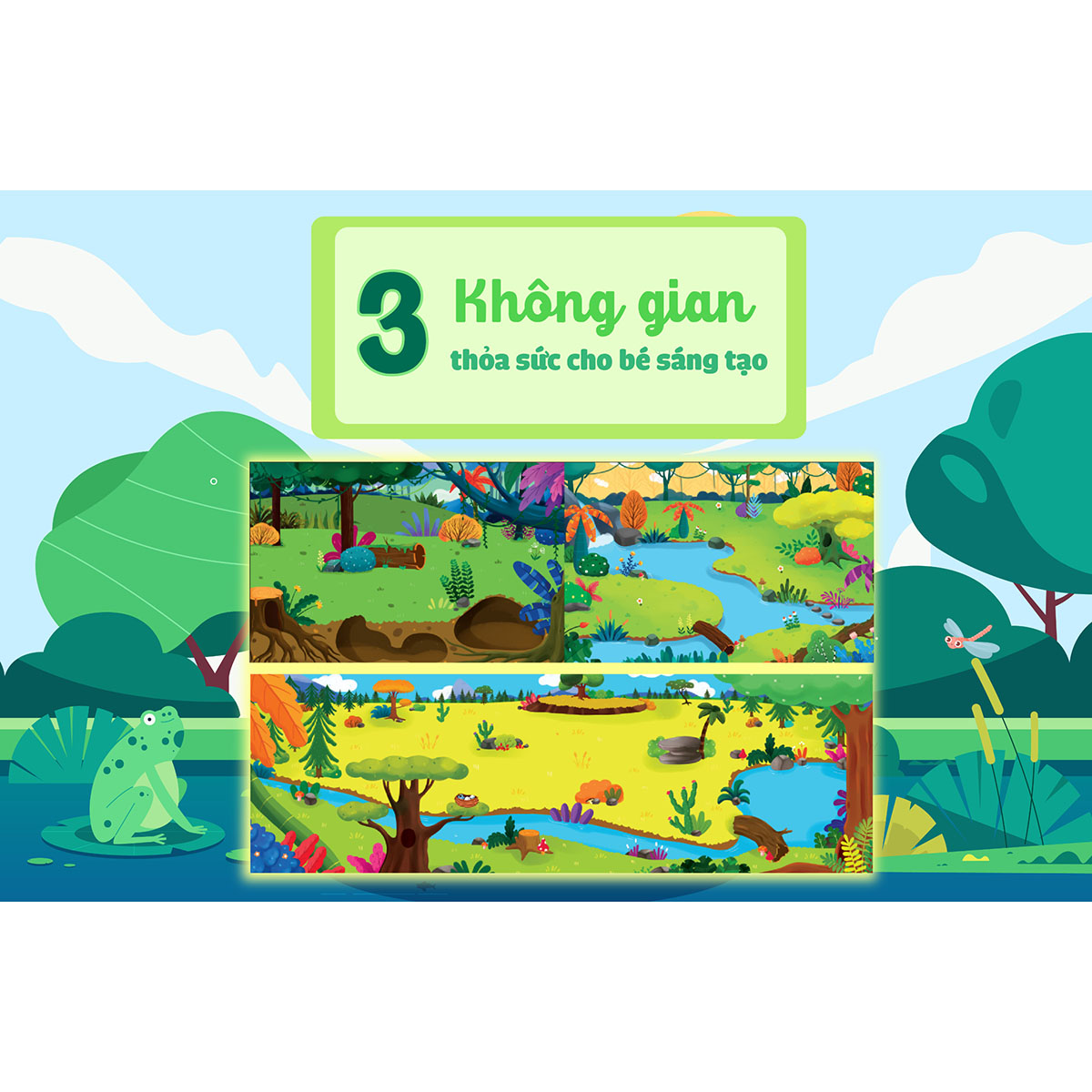 Sách trò chơi bóc dán - Cảm xúc Rừng xanh