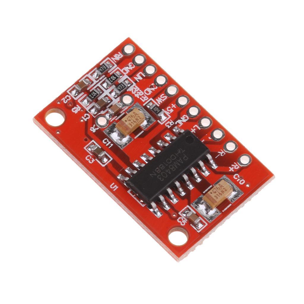 PAM8403 Mini 2x3W Digital Amplifier Board USB Powered Dual