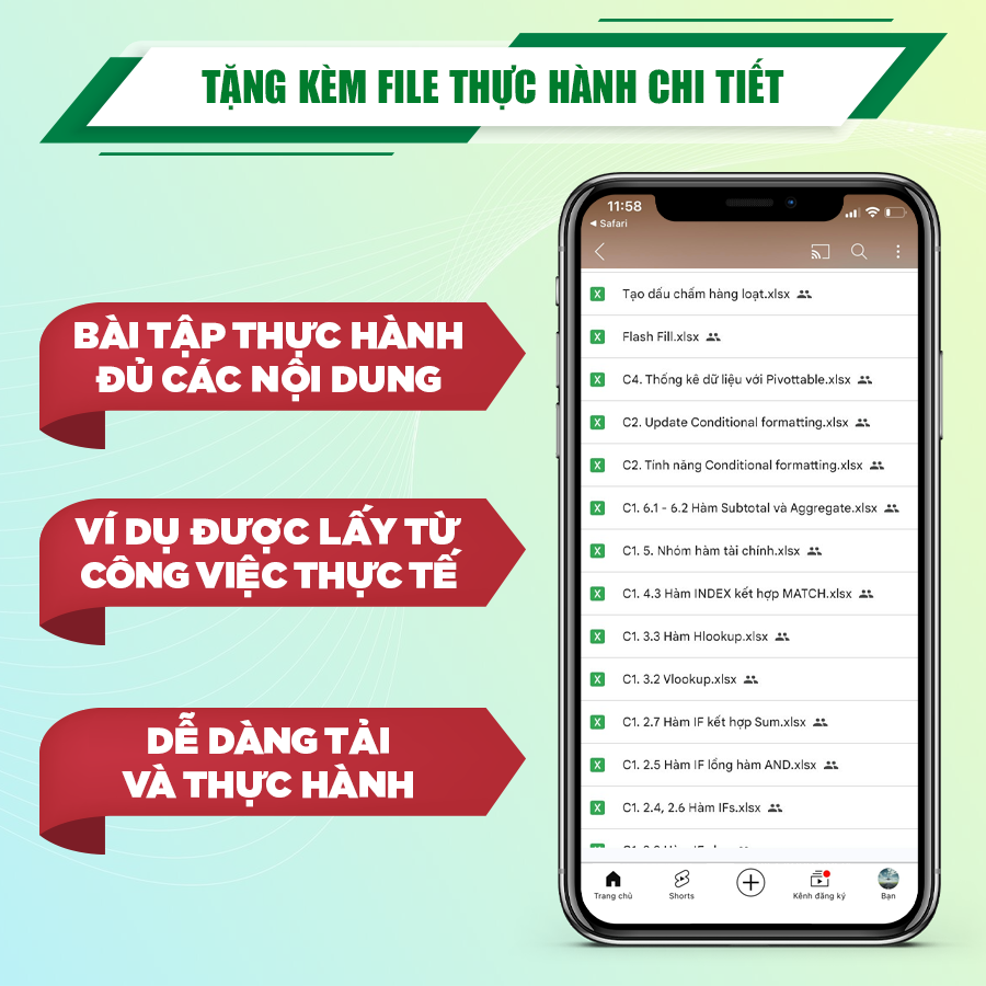 Bộ 4 Cuốn Sách Word - Excel - Powerpoint - 39 Thủ Thuật Phím Tắt, Tặng Video Hướng Dẫn, File Thực Hành, Khoá Học