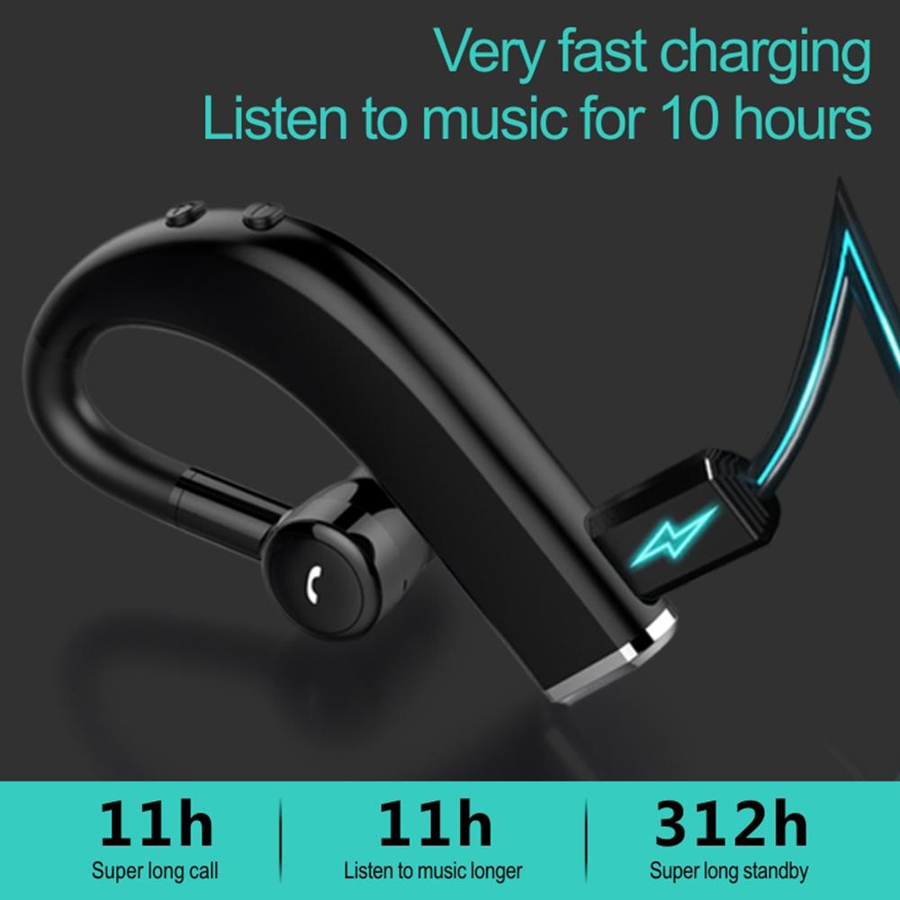 Tai nghe F680 BT không có dây, có chu vi Thiết kế treo tai xoay 180 độ-Sạc nhanh 312