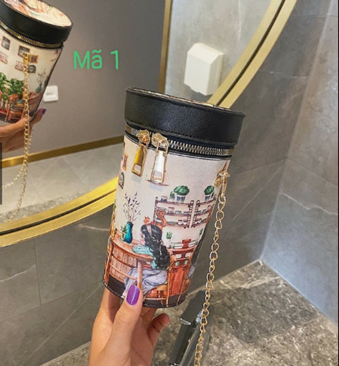 Túi hình ly trà sữa