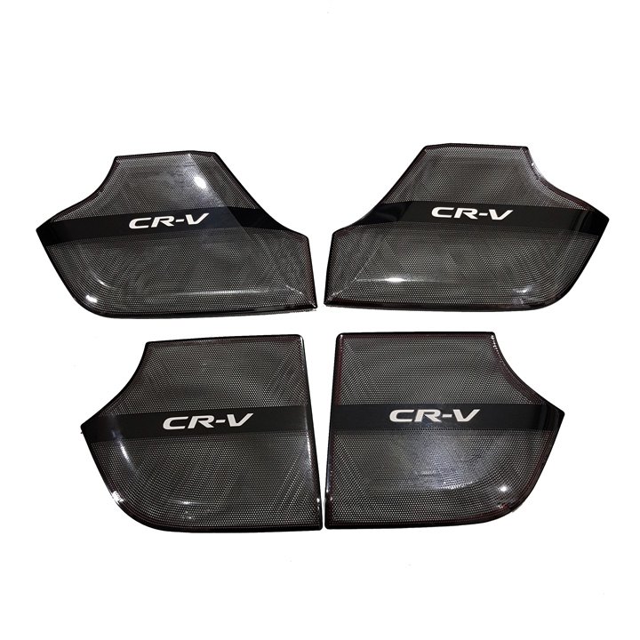 Ốp trang trí, bảo vệ màng loa dành cho xe Honda CRV, CR-V 2017-2020 vân phay xước