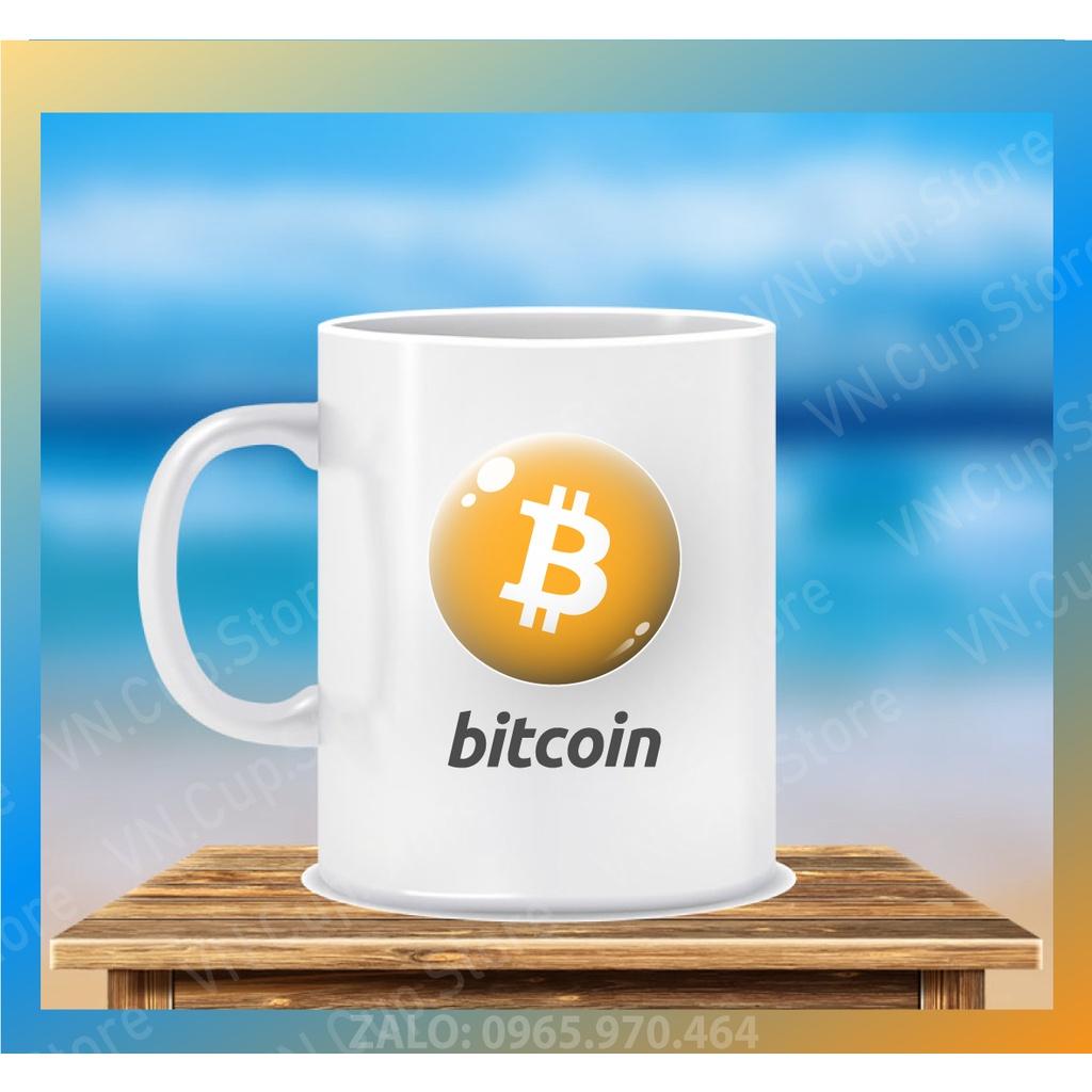 Ly Sứ,Cốc Sứ in Logo Đồng BIT.COIN - In Hình Ảnh, Logo Theo Yêu Cầu - In Hình CÁ NHÂN, LỚP, NHÓM, CÔNG TY