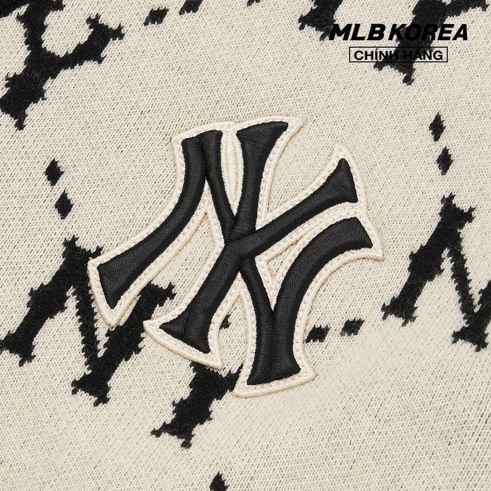 MLB - Áo khoác cardigan phom suông Dia Monogram All Over 3AKCM0224