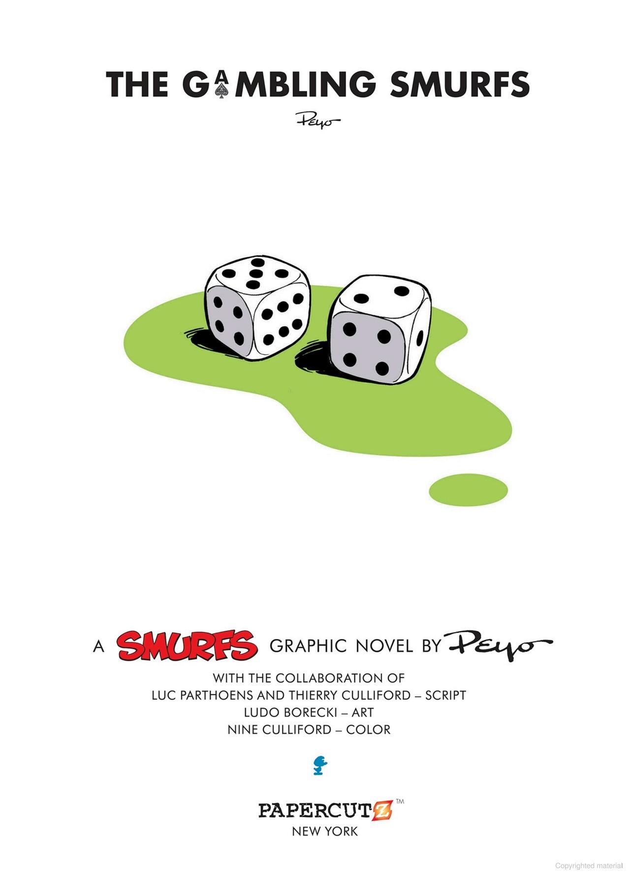 Sách ngoại văn: The Smurfs #25 - The Gambling Smurfs