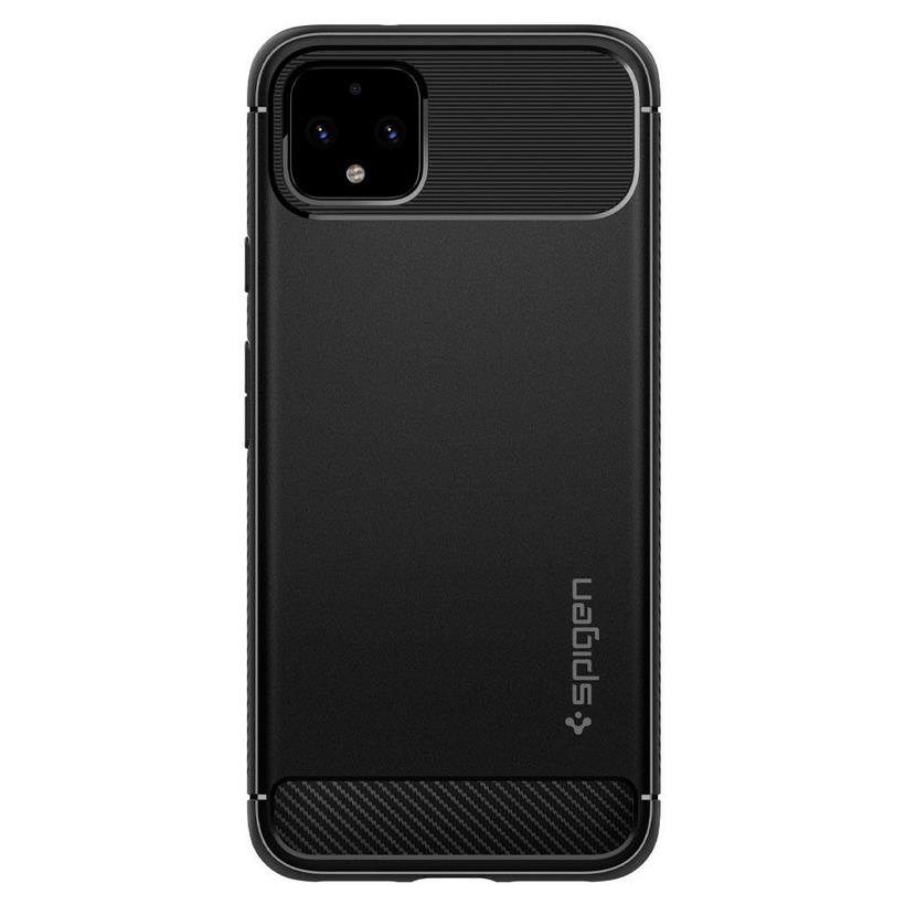 Ốp Spigen Zoom Pixel 4 XL Rugged Armor - Hàng chính hãng