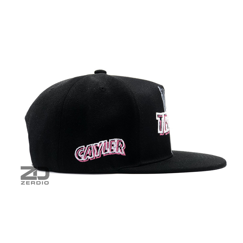 Mũ lưỡi trai hiphop, Nón snapback nam nữ Trust mã SN40 màu đen phong cách cá tính