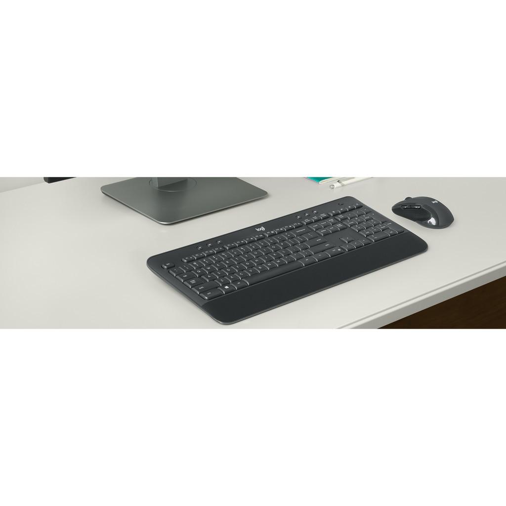 Bộ Bàn phím chuột Logitech MK545 Không dây - Thiết kế chống nước đổ tràn - Hàng chính hãng
