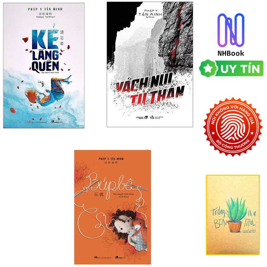 Combo Series Pháp Y Tần Minh : Kẽ Lãng Quên + Vách Núi Tử Thần Và Búp Bê