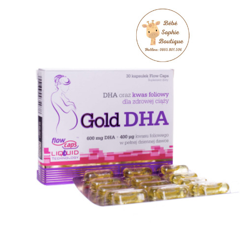 Thực phẩm chức năng bổ sung DHA cho mẹ bầu và sau sinh DHA Gold