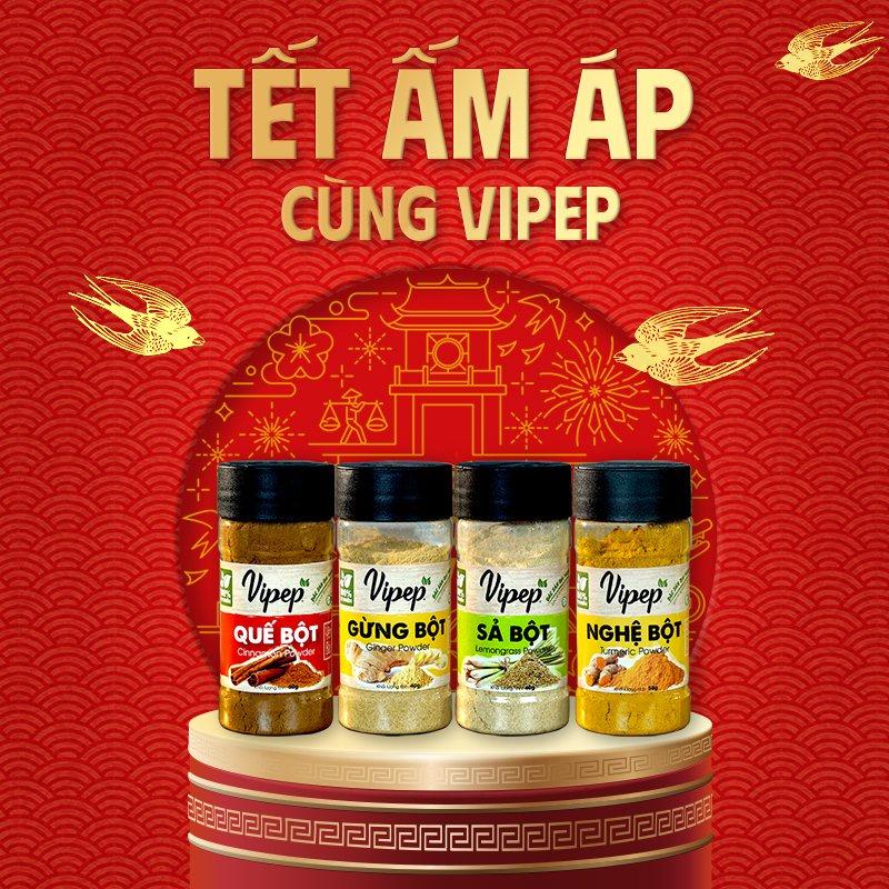 Giỏ Quà Tặng Tết Ấm Áp Vipep Gia Vị Đặc Sản Truyền Thống Việt Nam Làm Quà Tặng Gia Đình, Quà Biếu Tết Doanh Nghiệp 2023.