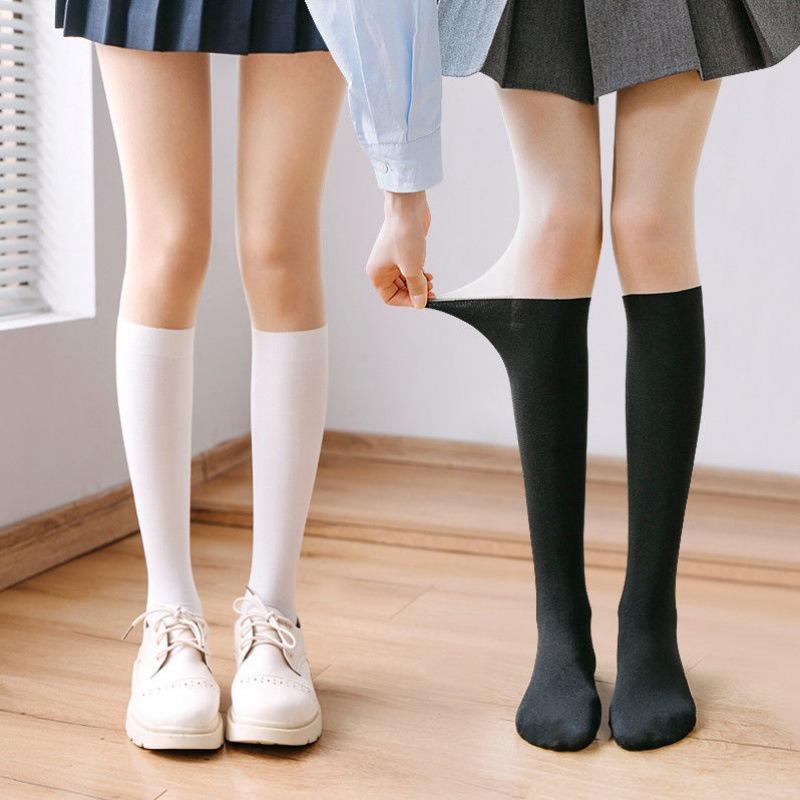 Quần tất, vớ quần giấy giảbốt HOT TREND, hàng loại1 caocấp, siêudai, chống rách, sangchảnh, cá tính cho Nữ Nhung Women - Trên đen dưới đen