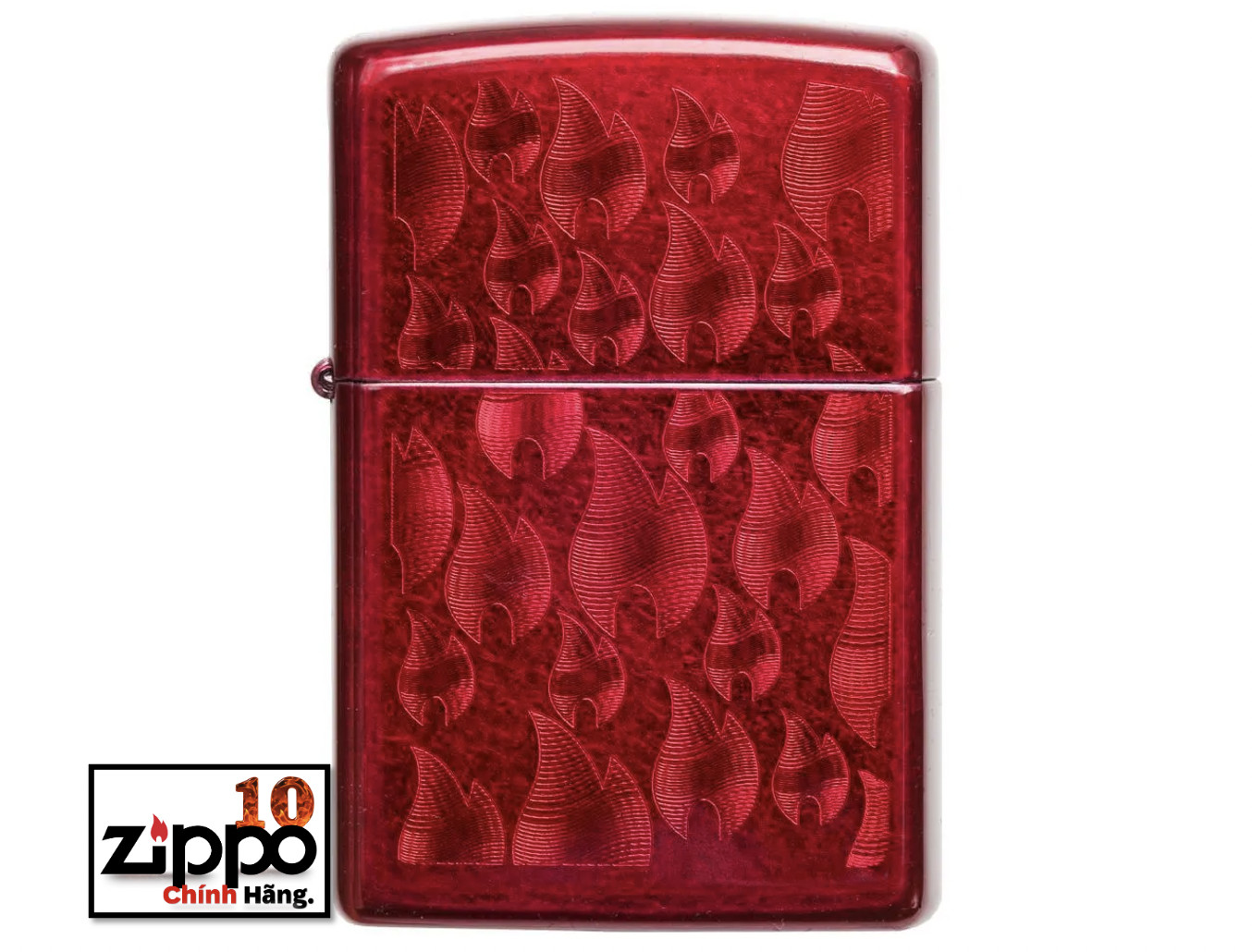 Bật lửa ZIPPO 29824 Iced Zippo Flame Design - Chính hãng 100%