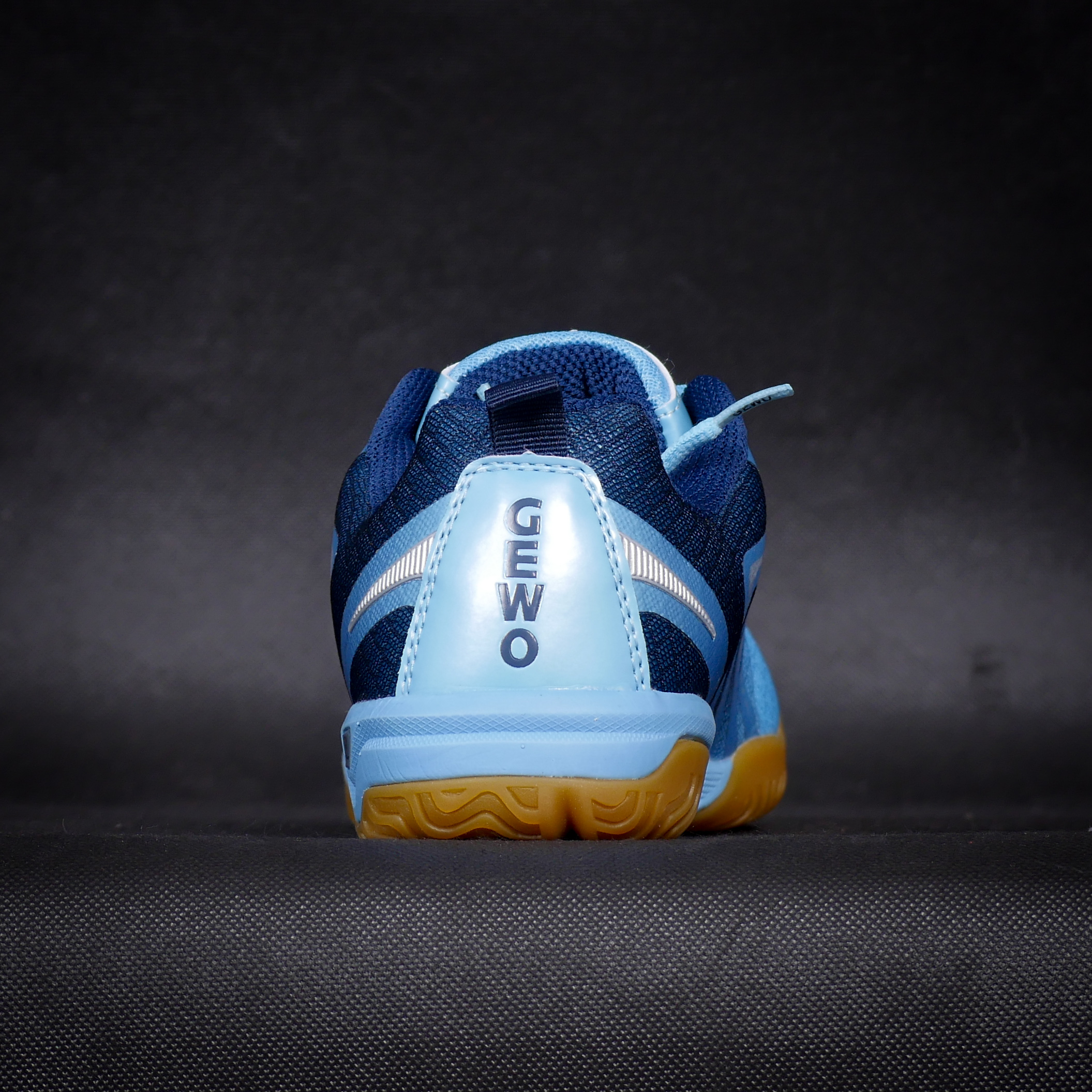 Giày Bóng Bàn Xanh Biển , Xanh Lá Nhạt -- Đế Nhựa Cao Su Siêu Bám , Chống Trơn Siêu Đỉnh