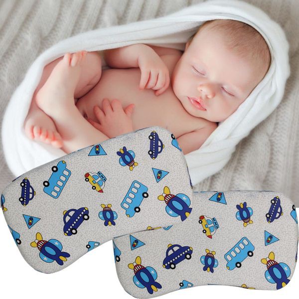 Gối Cao Su Non Cho Giấc Ngủ Ngon - Chống Méo Đầu - Bảo Vệ Xương Cột Sống Cho Bé Khi Ngủ