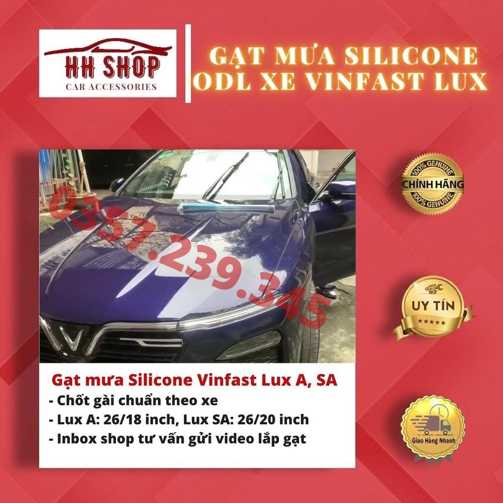 Gạt mưa ô tô Sillicone xe VinFast Lux A, Lux SA CHÍNH HÃNG Gạt nước đa năng ODL Đài Loan - Có bán 1 chiếc