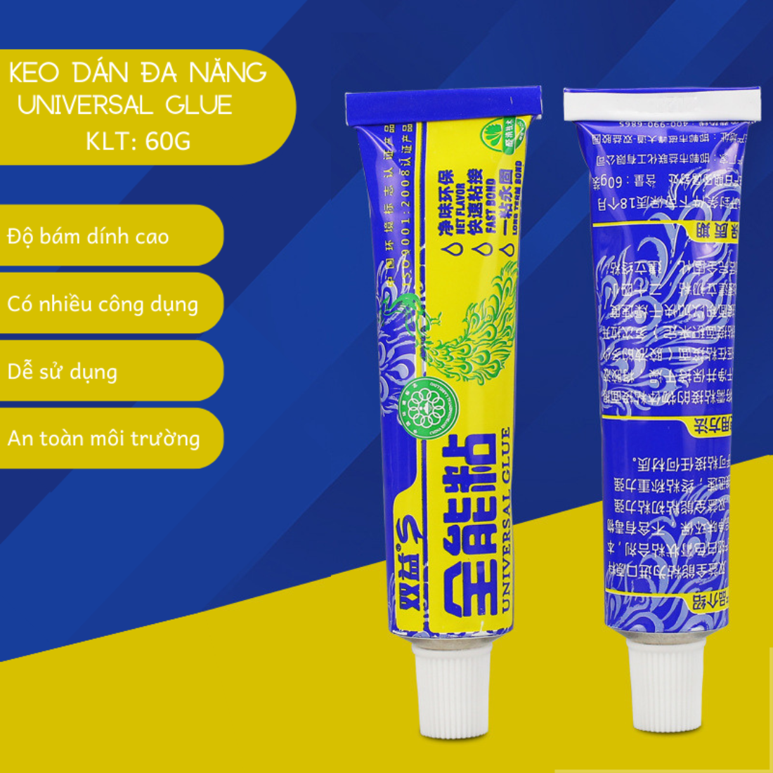 Keo Dán Đa Năng linh hoạt và độ bám cao GD641-KEODN60