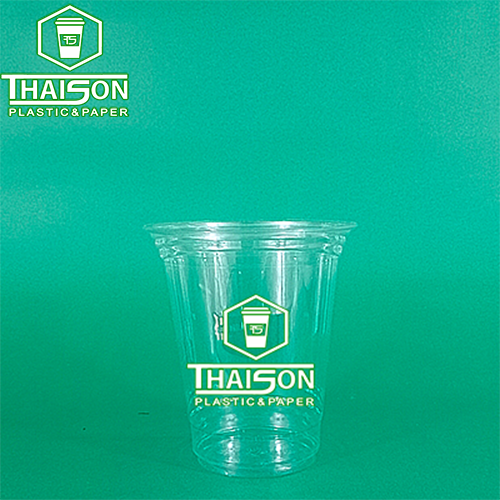 Ly Nhựa PET Nắp Cầu 450ml Được In Thương Hiệu Theo Yêu Cầu Cho Quán Trà Sữa, Cà Phê, Trà Trái Cây