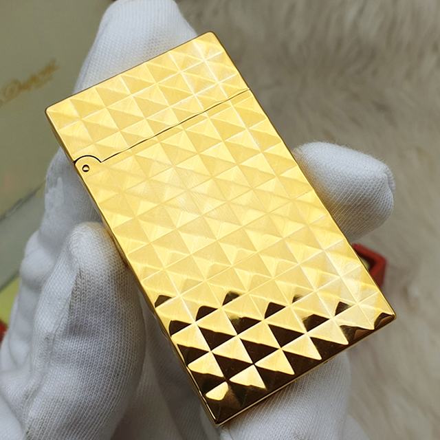 Vỏ Hột Quẹt Bật Lửa Upon Xăng Đá DX17V Họa Tiết Ô Vuông Đẹp Độc Lạ - Dùng Xăng Đá Cao Cấp