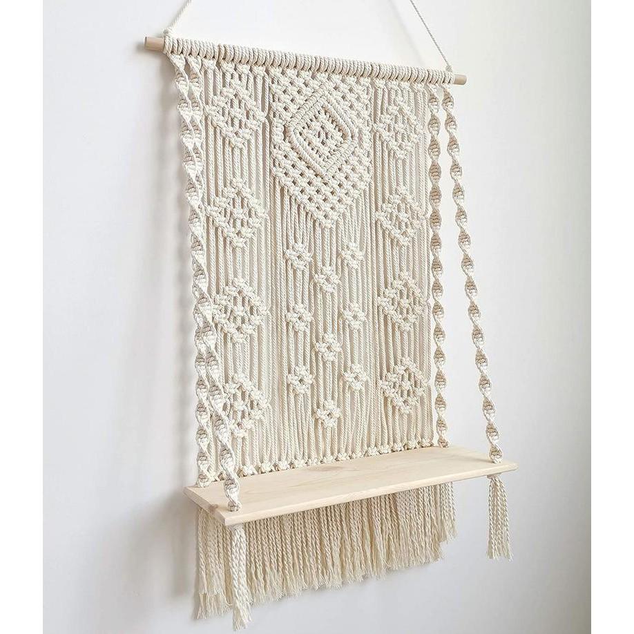 Kệ Treo tường Macrame