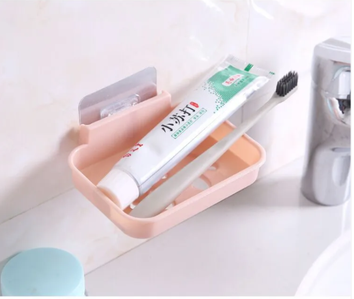 Khay Đựng Xà Bông 1 Lớp A151 Dán Tường - màu ngẫu nhiên