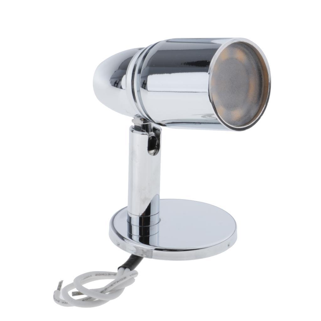 RV Yacht Reading Light LED Swivel Wall Mount Camper Caravan Boat Lamp 10-30V