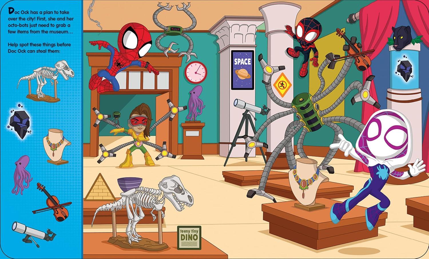 Sách ngoại văn: Little First Look And Find - Spidey &amp; His Amazing Friends