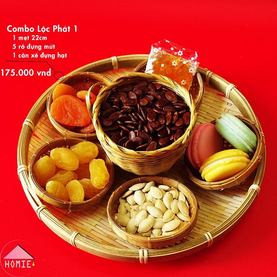 Khay mứt Tết trang trí độc đáo