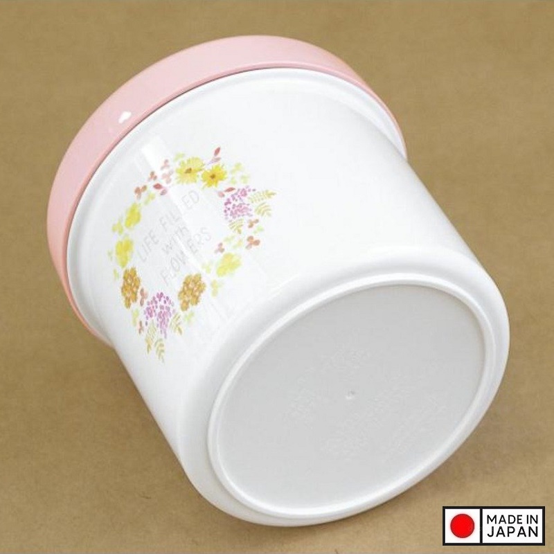 Hộp đựng đồ tiện ích Nakaya Flowers 650ml - Hàng nội địa Nhật Bản nhập khẩu chính hãng