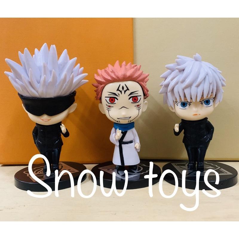 Mô hình Jujutsu Kaisen - Chú thuật hồi chiến -6 nhân vật Itadori Fushiguro Kugisaki Satoru Gojo - Cao 10cm