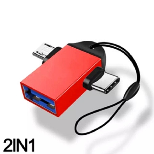 Đầu Chuyển - Cáp Chuyển Đổi OTG Cổng Type-C Micro Sang USB 3.0 Đọc dữ liệu chơi game Tặng kèm que chọc sim