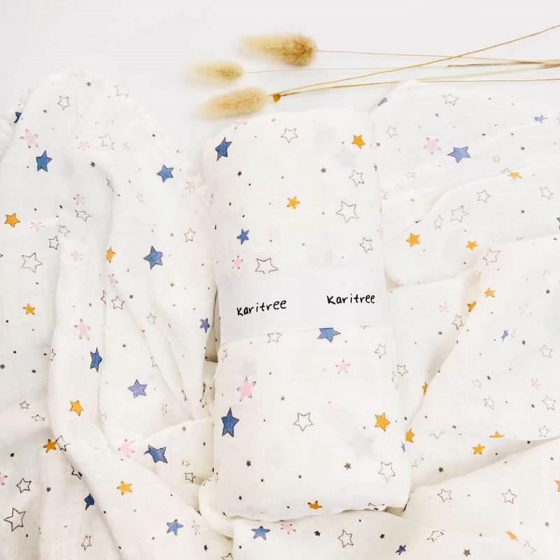 Lớn Size120 Bé Đầm Bé Muslin Chăn Chất Lượng Tốt Hơn Aden Anais Cho Bé Đa Năng Cotton/Tre Chăn trẻ Sơ Sinh Bọc